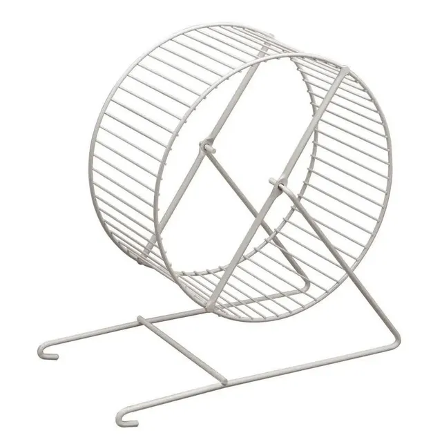 ferplast-l28-laufrad-aus-metall-f-r-eichh-rnchen-streifenh-rnchen image 1