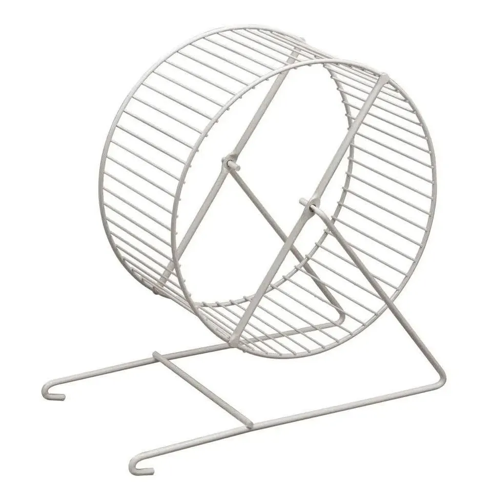 ferplast-l28-laufrad-aus-metall-f-r-eichh-rnchen-streifenh-rnchen image 1