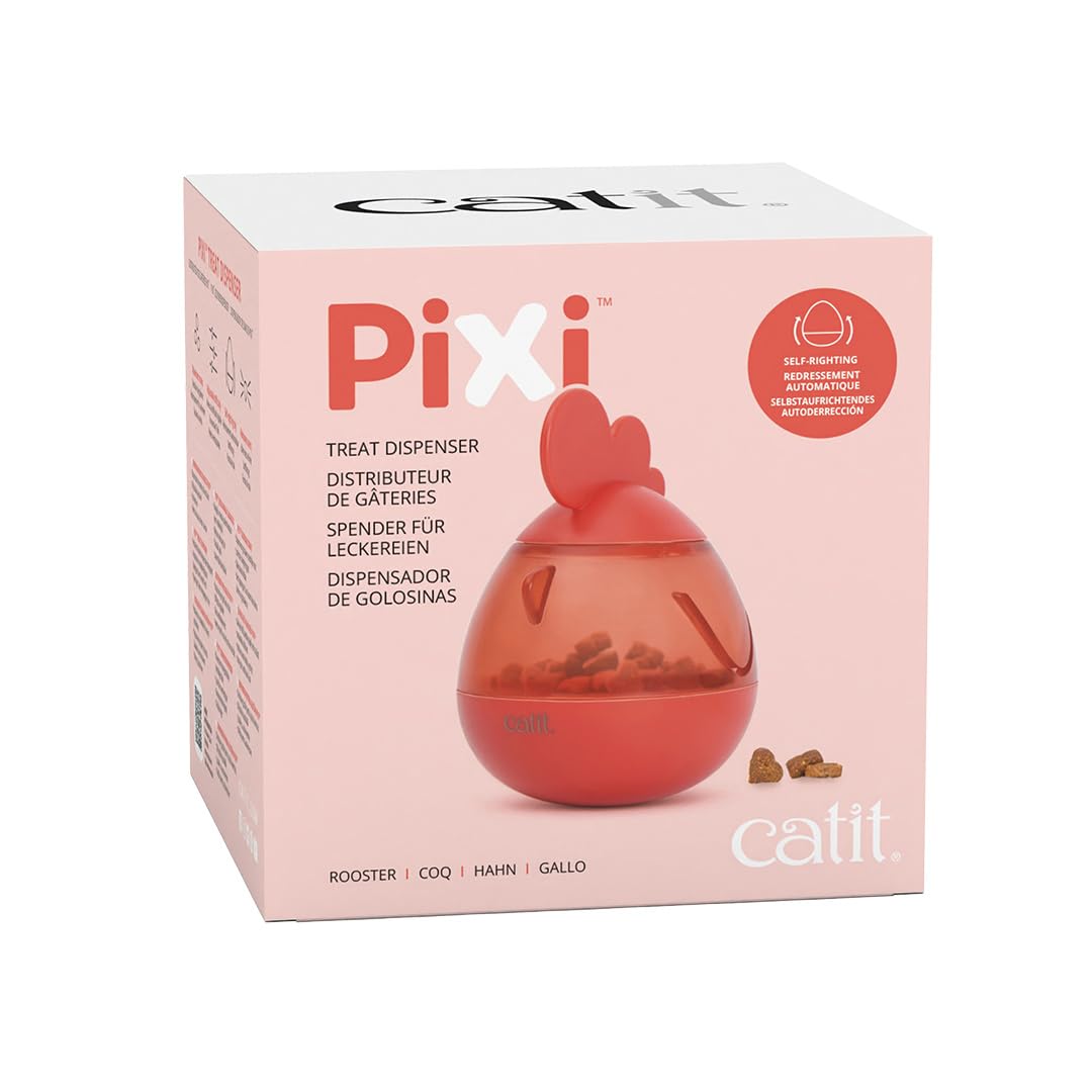 catit-pixi-snackspender-snackball-f-r-katzen-hahn-design image 1