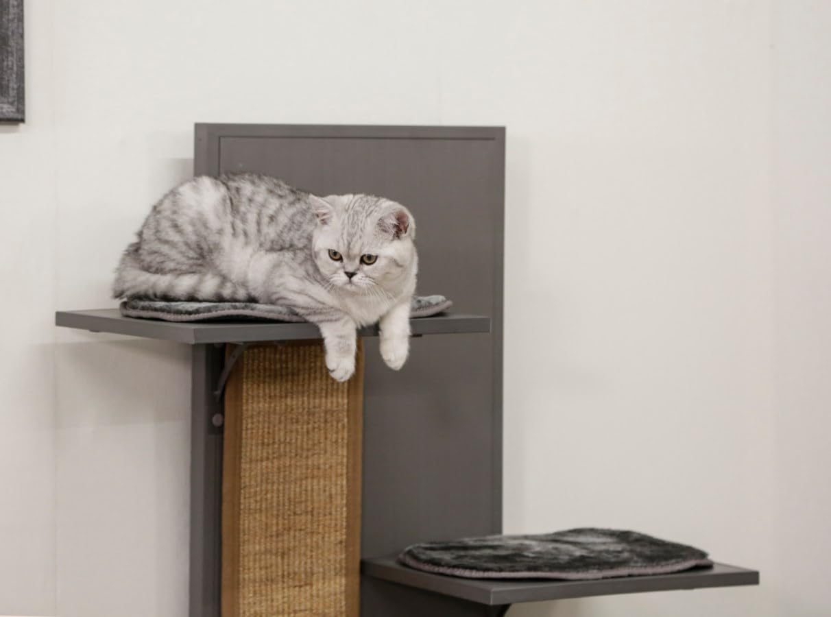 kerbl-pet-eco-katzenspielhaus-alex-42x42x152-5-cm-kratzbaum-mit-h-hlen image 3