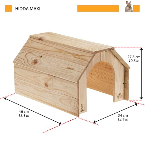 ferplast-hidda-kleintierhaus-aus-holz-gr-e-xl-46-x-34-x-h-27-5-cm image 8