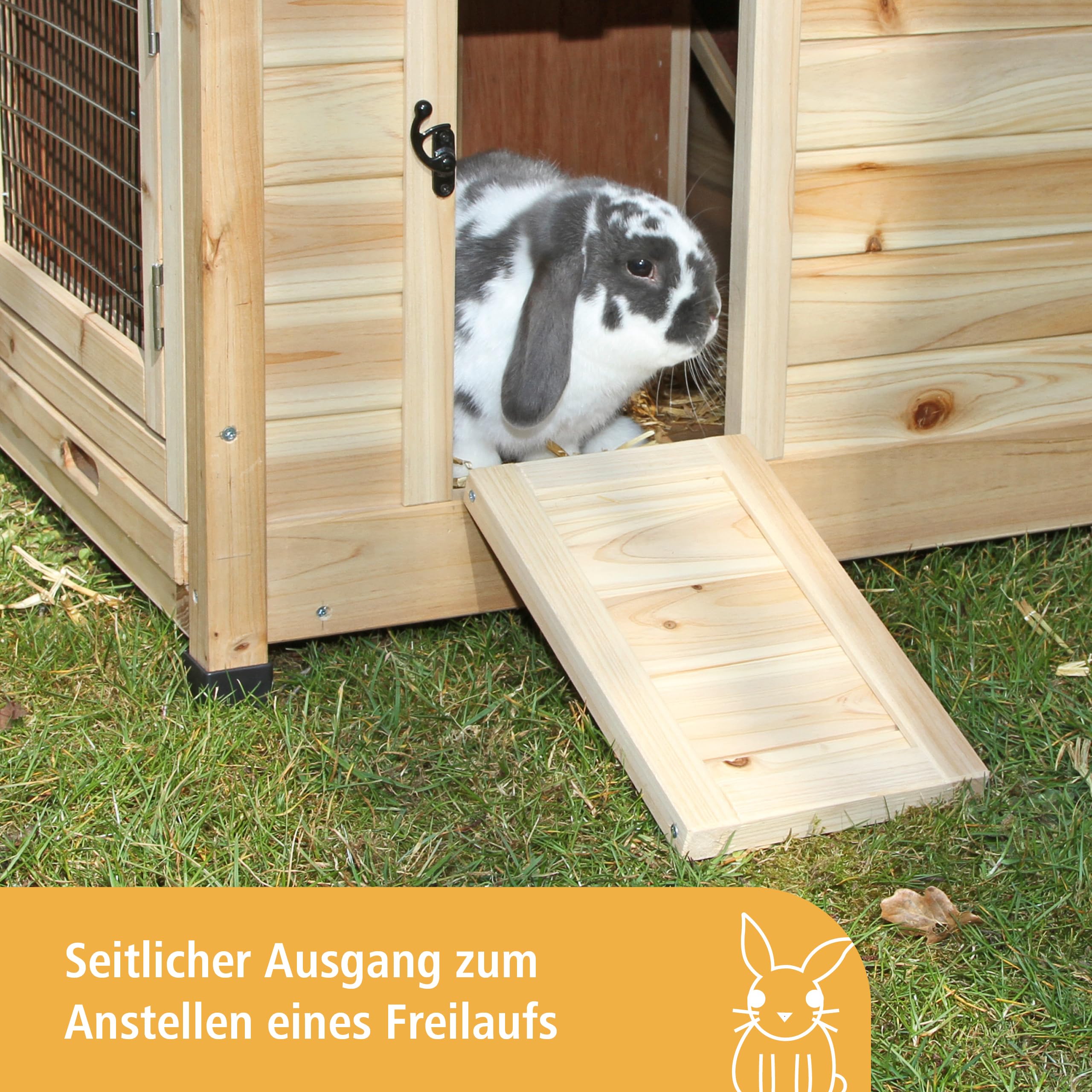 kerbl-pet-nagerstall-tyrol-alpin-kaninchenstall-holz-119-x-100-x-119-cm image 3