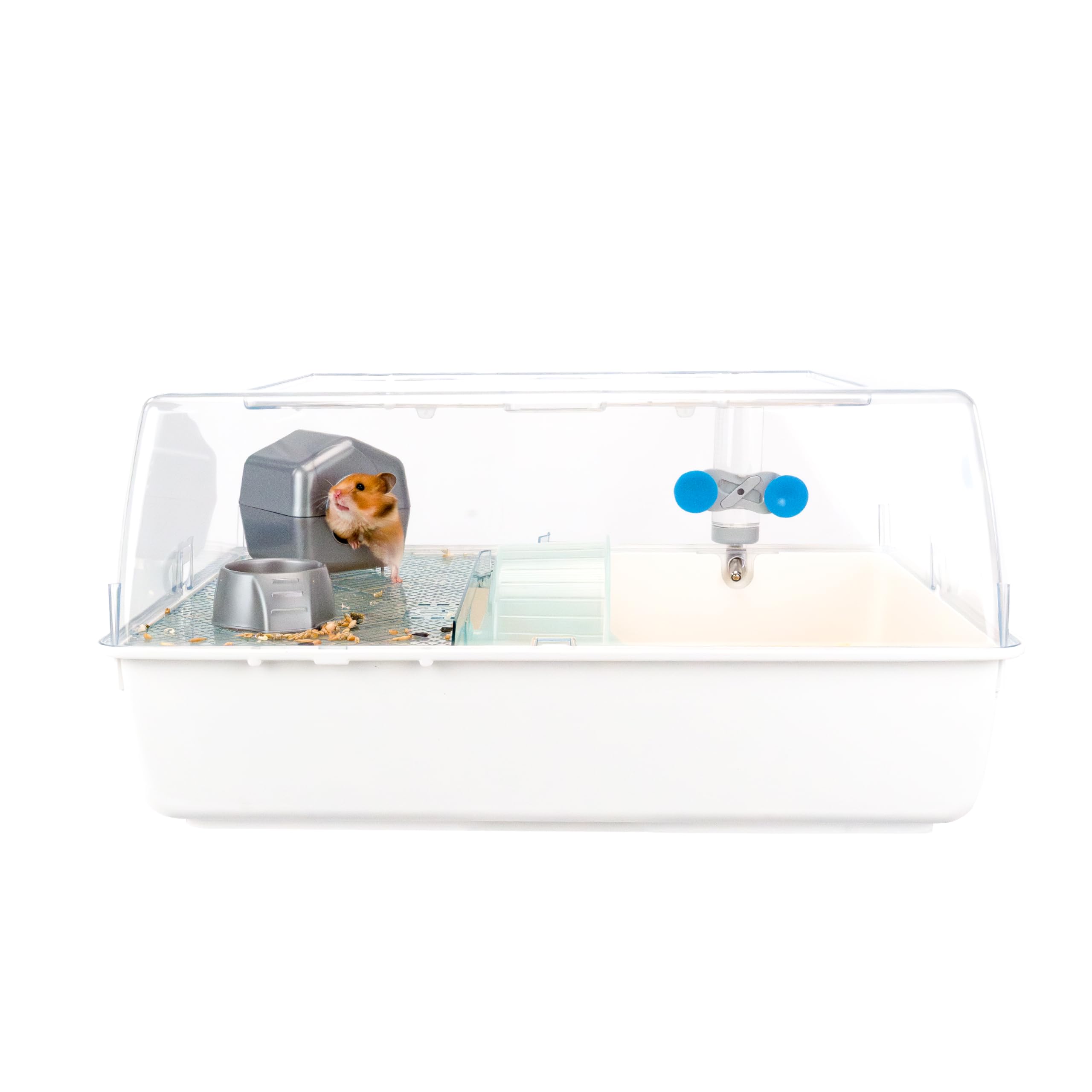 ferplast-mini-duna-hamsterk-fig-zweist-ckig-55-x-39-x-h-27-cm-mit-zubeh-r image 1