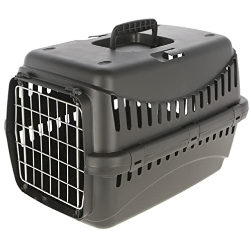 kerbl-pet-transportbox-expedion-58-x-38-x-38-cm-schwarz-f-r-katzen-und-kleine-hu image 4