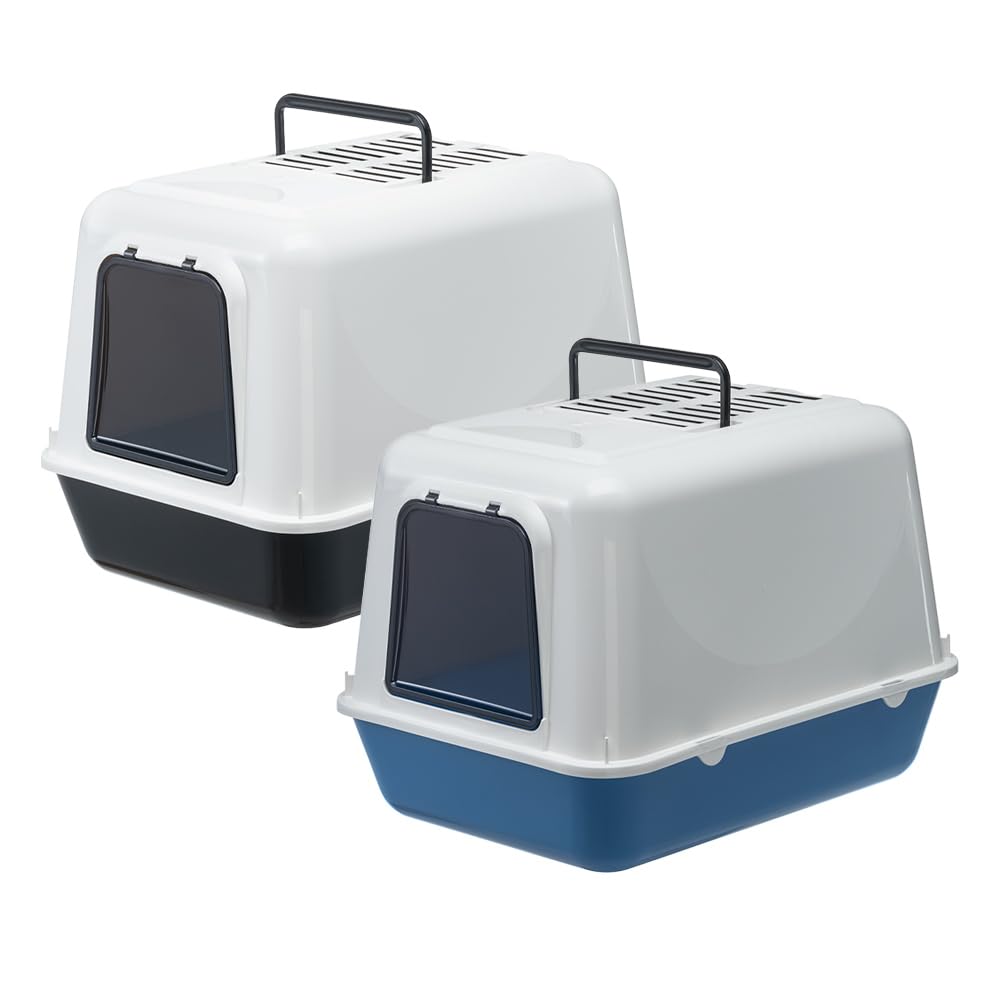 ferplast-clear-cat-20-katzentoilette-mit-deckel-39-5-x-52-5-x-38-cm image 1