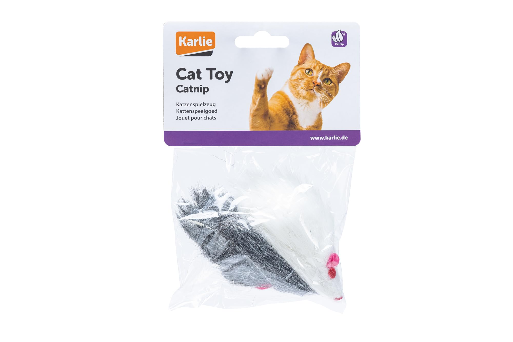 karlie-pl-sch-maus-whity-katzenspielzeug-wei-12-cm image 7