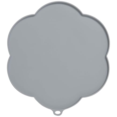 catit-silikonmatte-blume-30-cm-grau-wasserdichte-unterlage-f-r-trinkbrunnen image 7
