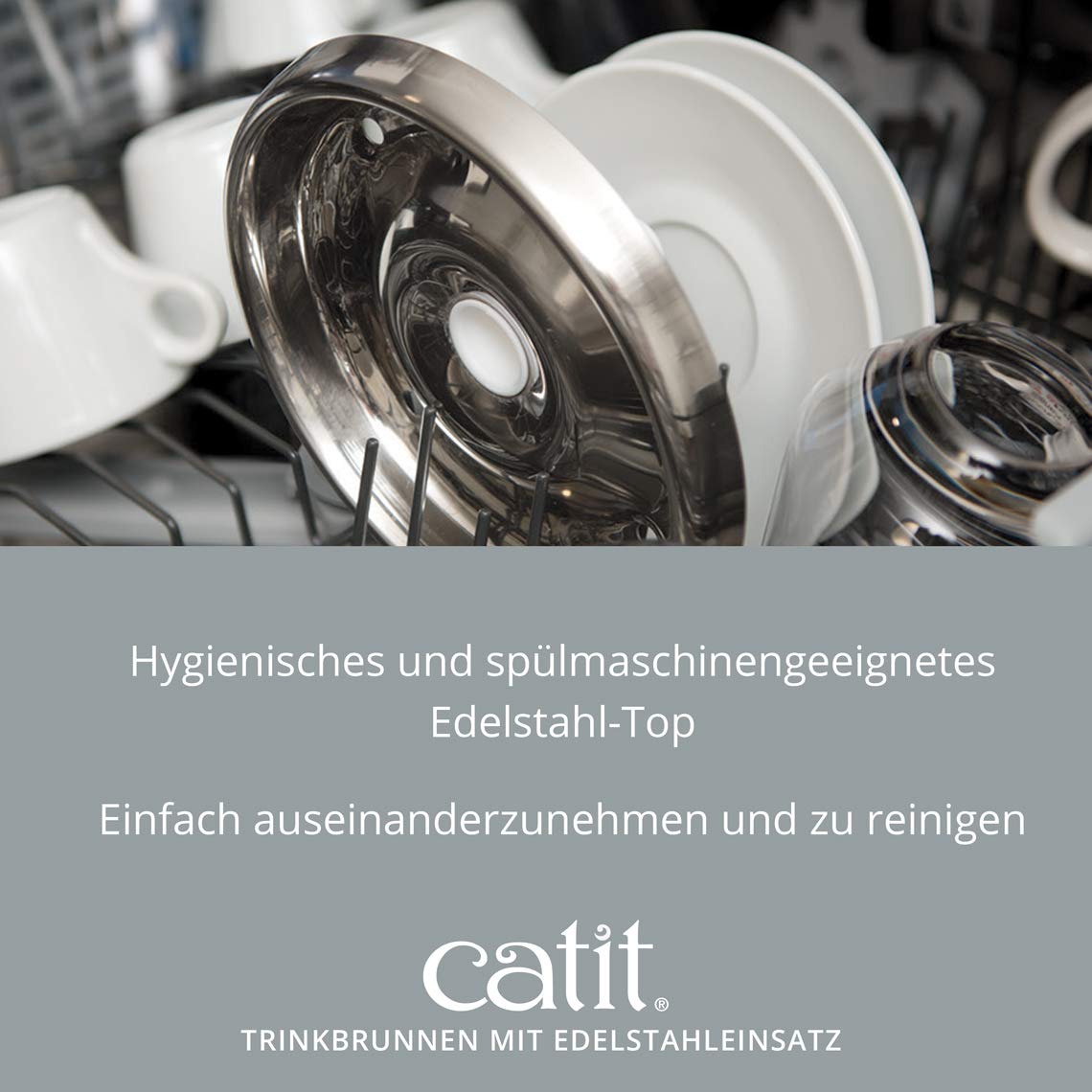catit-trinkbrunnen-mit-edelstahleinsatz-2l-wei-f-r-katzen-und-kleine-hunde image 4