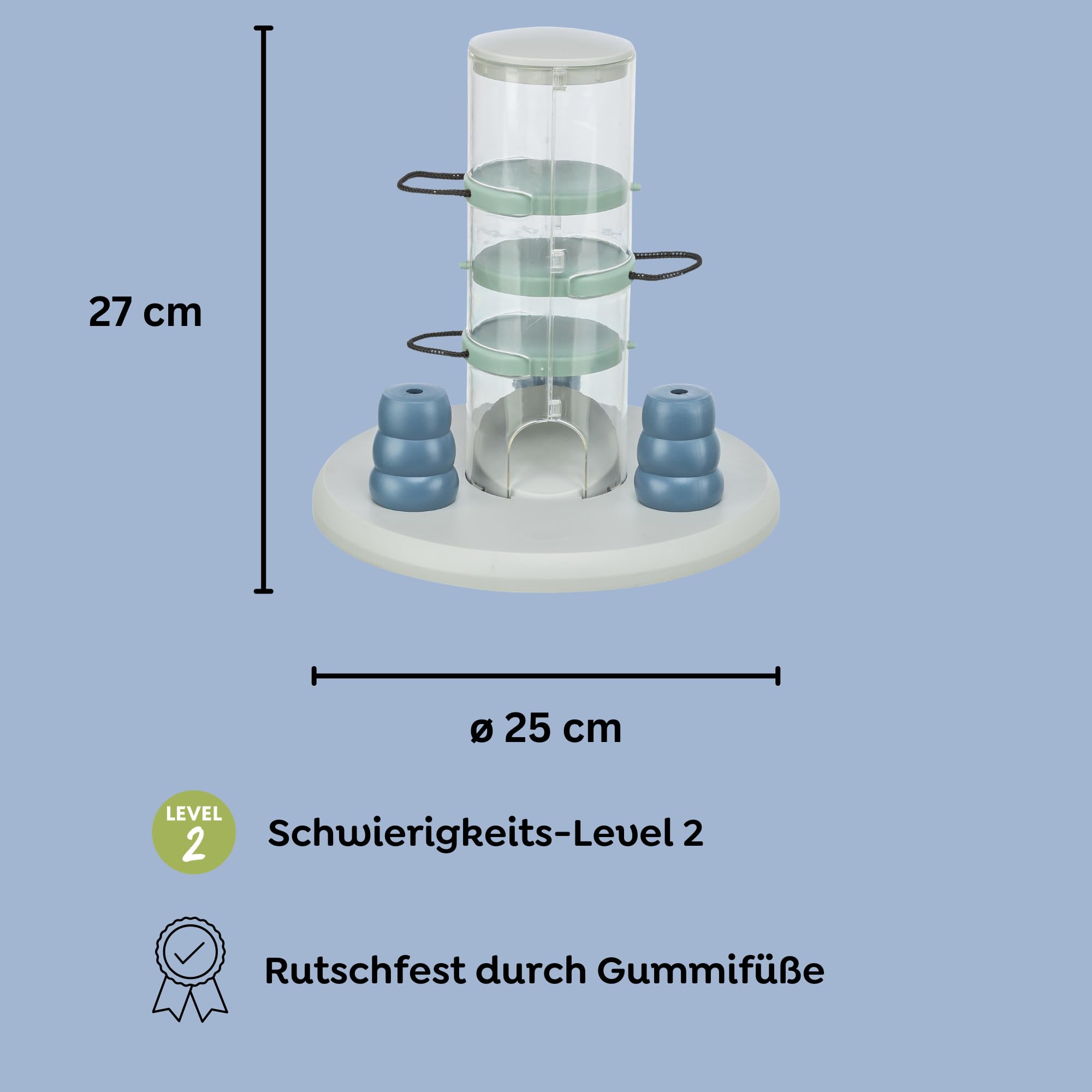trixie-gambling-tower-strategiespiel-intelligenzspielzeug-f-r-hunde-25-x-27-cm image 2