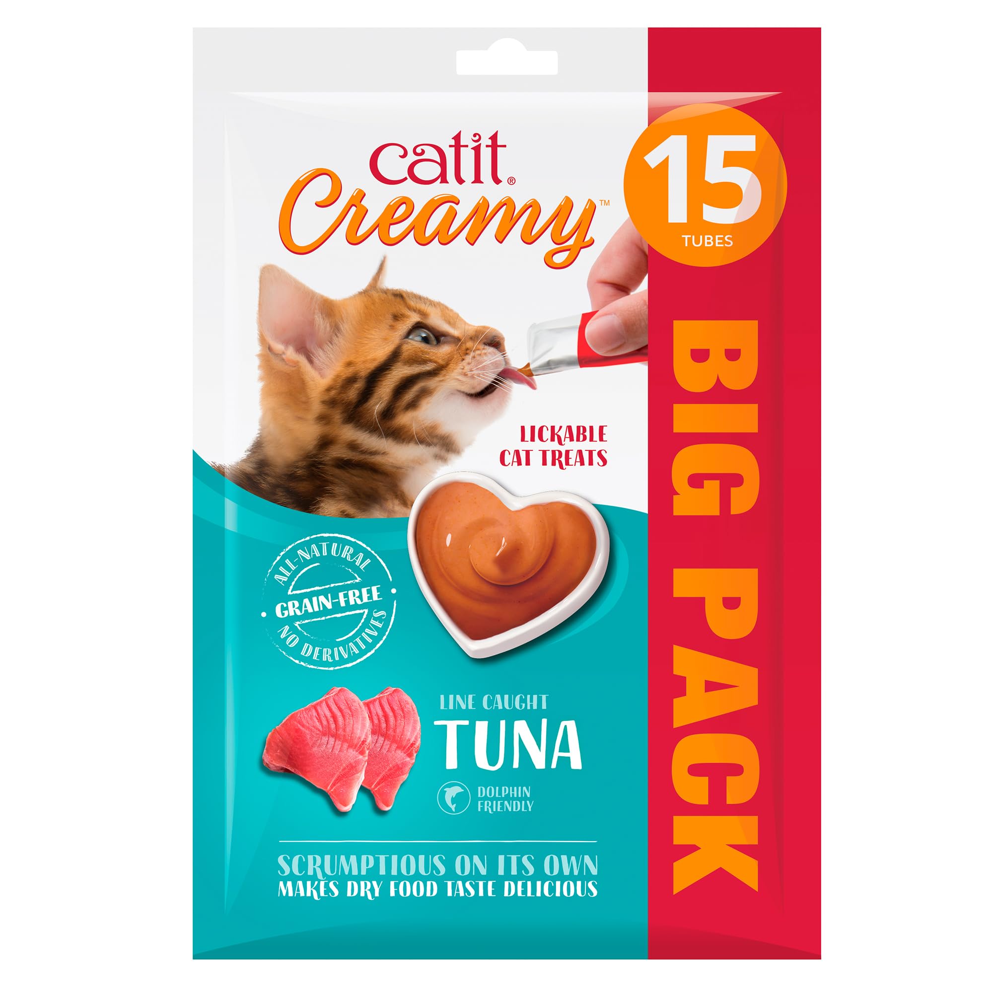 catit-creamy-leckpaste-thunfisch-f-r-katzen-15-x-10-g image 1