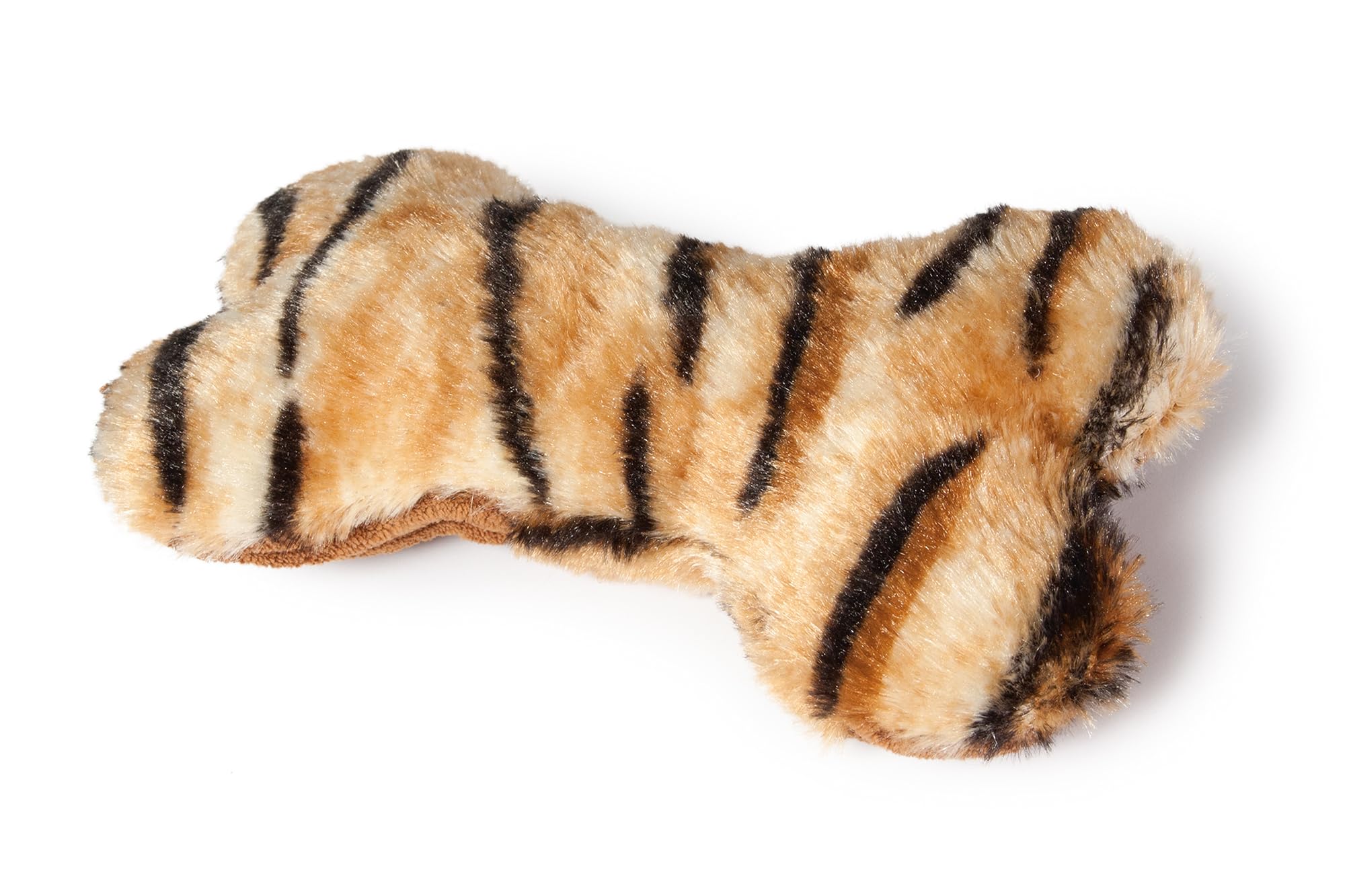 karlie-safari-knochen-dexi-hundespielzeug-pl-sch-braun-tiger-20x12x5-cm image 1