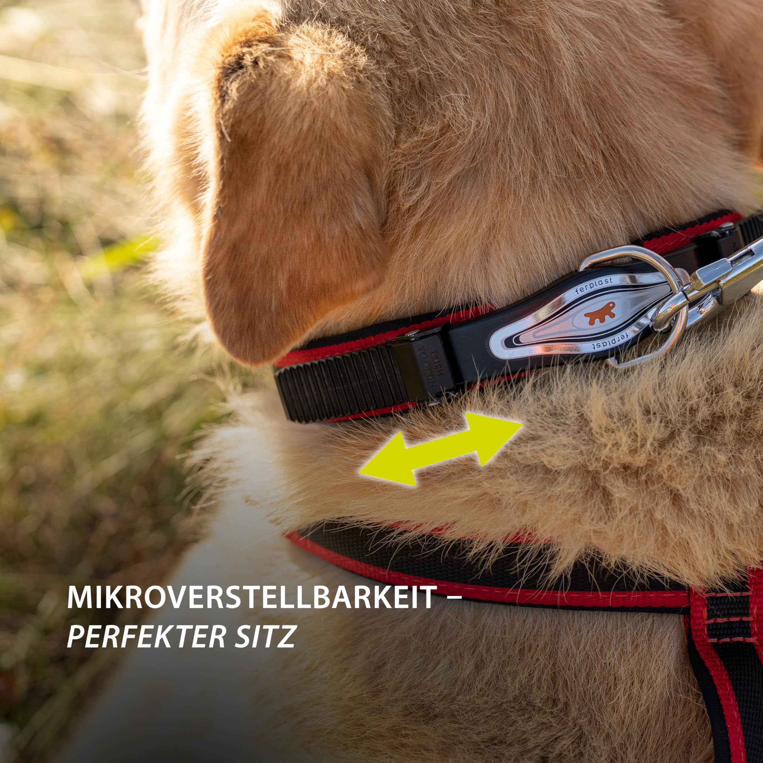 ferplast-ergocomfort-c15-33-hundehalsband-rot-f-r-kleine-hunde image 4