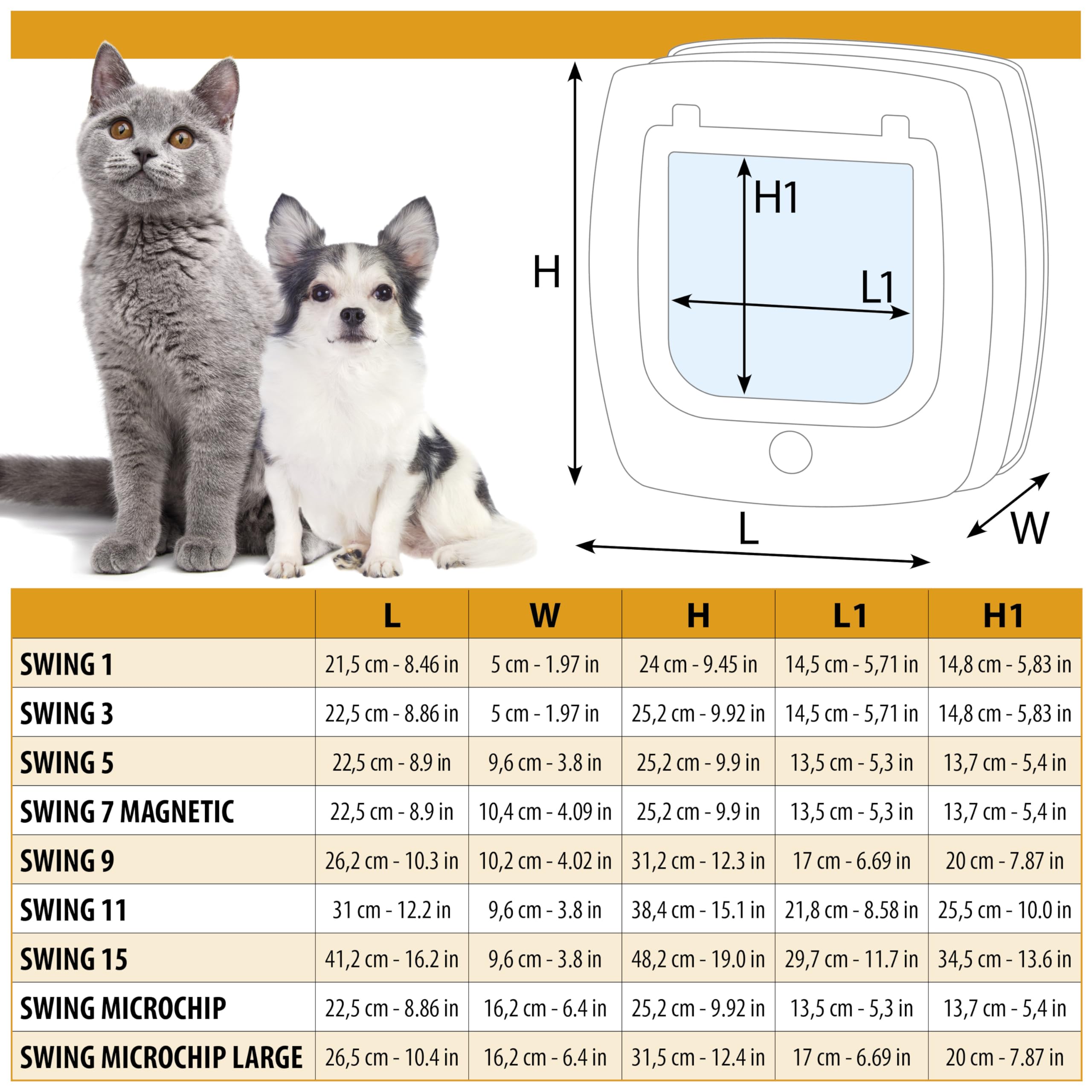 ferplast-swing-microchip-klein-katzenklappe-mit-chiperkennung-braun image 7