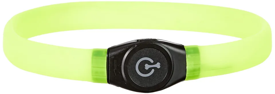 kerbl-pet-maxi-safe-led-halsband-langhaar-gr-n-65-x-2-5-cm image 1