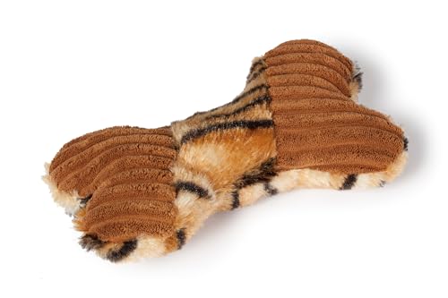 karlie-safari-knochen-dexi-hundespielzeug-pl-sch-braun-tiger-20x12x5-cm image 5
