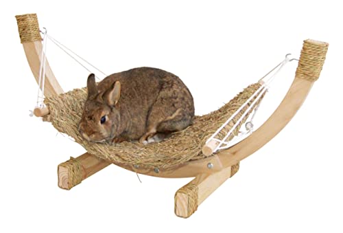 kerbl-pet-h-ngematte-siesta-73-x-36-x-34-cm-heu-mit-holzgestell image 8