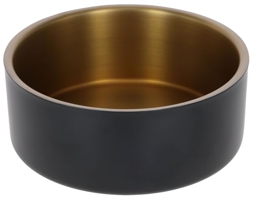 kerbl-pet-edelstahlnapf-golden-1-800-ml-schwarz-gold-20-5-cm-h-he-8-2-cm image 6