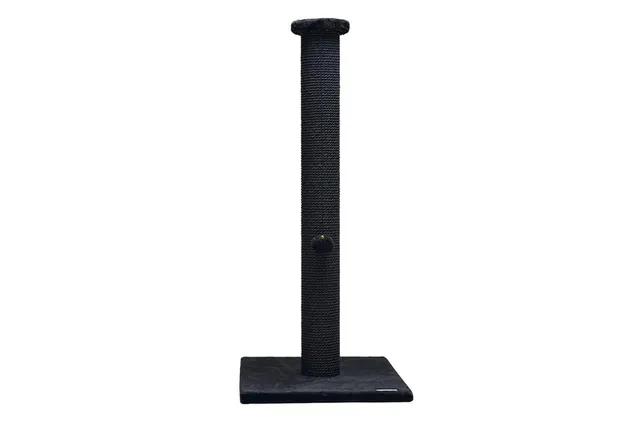 beeztees-serpa-xl-kratzbaum-40x40x90-cm-schwarz-pl-sch-kratzstamm-f-r-katzen image 1