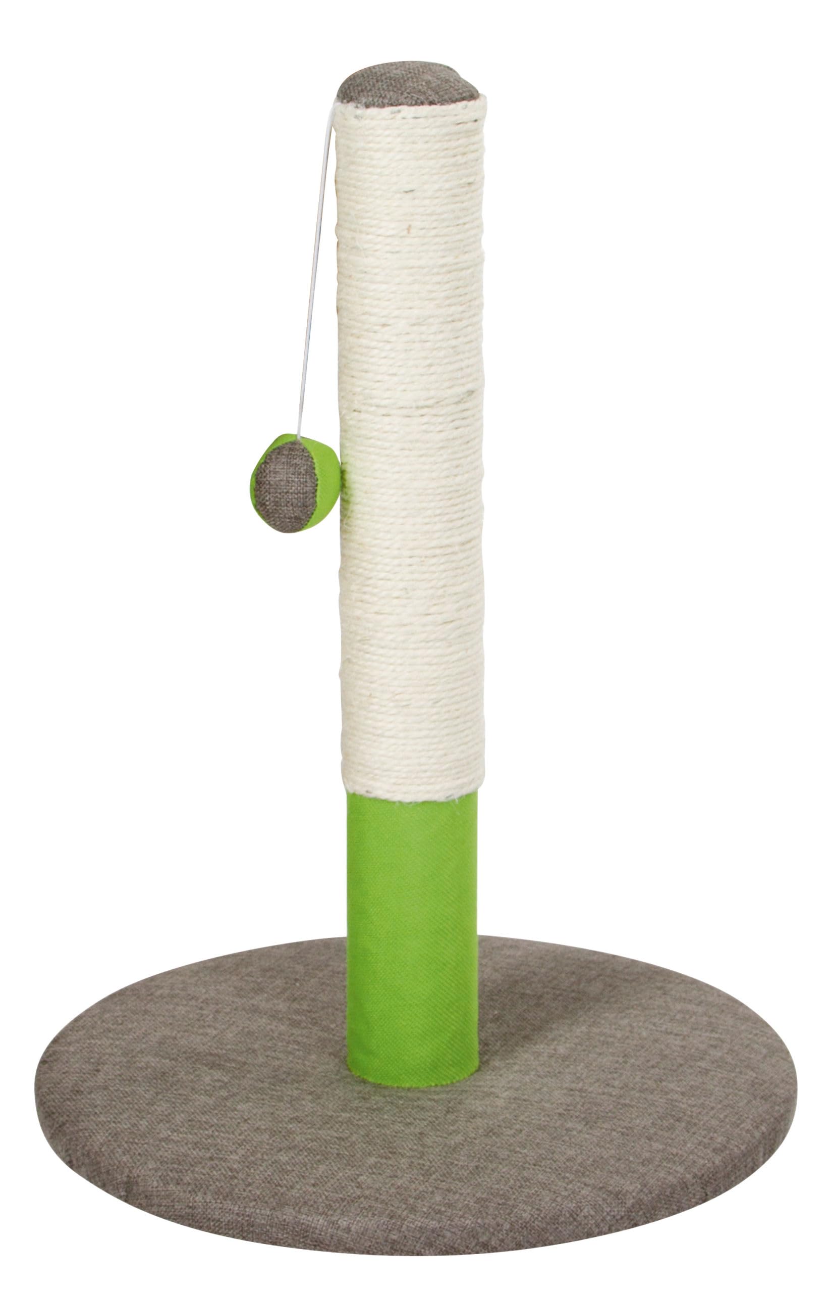 kerbl-pet-kratzs-ule-opal-basic-gr-n-grau-37-x-37-x-50-cm-mit-spielball image 2