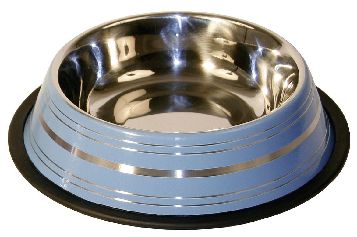 kerbl-pet-edelstahlnapf-200-ml-farbig-sortiert-rutschfest-futternapf image 5