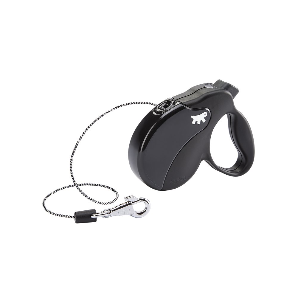 ferplast-amigo-mini-rollleine-f-r-hunde-bis-12-kg-3-m-schwarz image 1