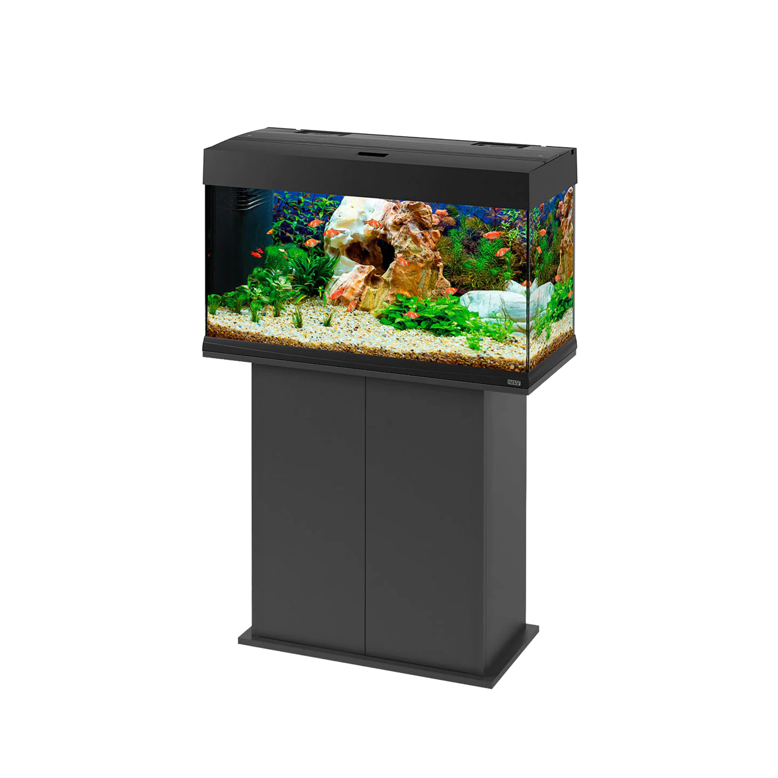 ferplast-stand-dubai-cayman-80-black-aquarium-unterschrank-holz-81-cm image 1