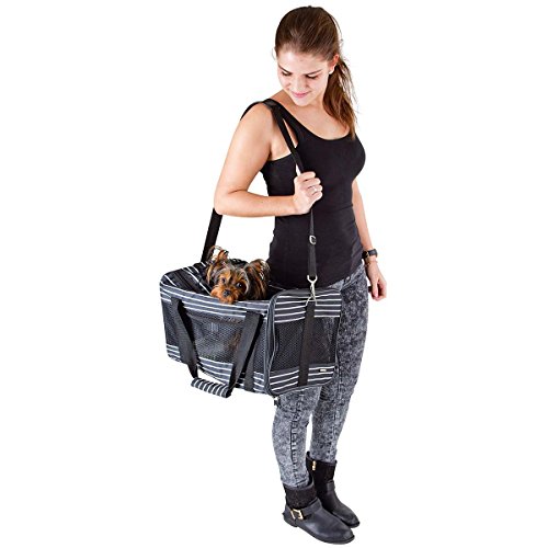 kerbl-pet-tragetasche-cuba-40x26x28-cm-schwarz-wei-hundetragetasche-polyester image 8