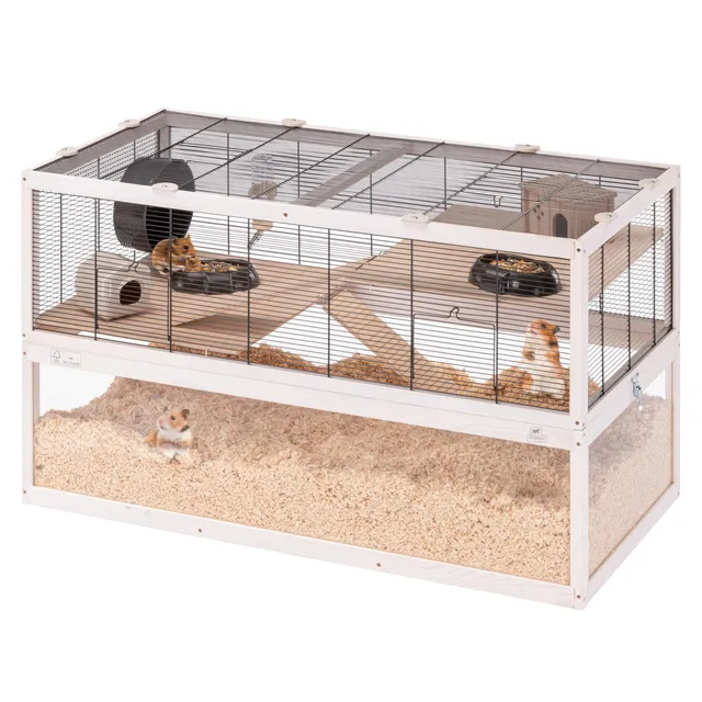 ferplast-domster-hamsterk-fig-100-x-50-x-h-61-cm-3-ebenen-mit-zubeh-r image 1