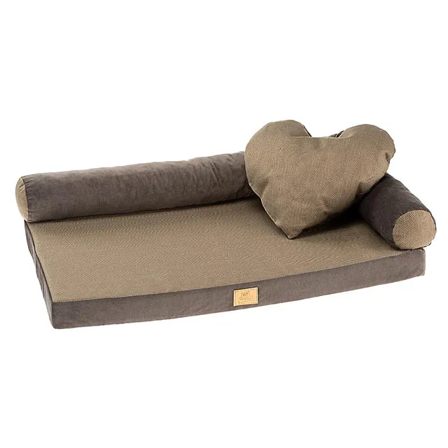 ferplast-tommy-80-hundebett-katzenbett-sofa-tweed-stoff-80-x-50-x-h-16-cm image 1