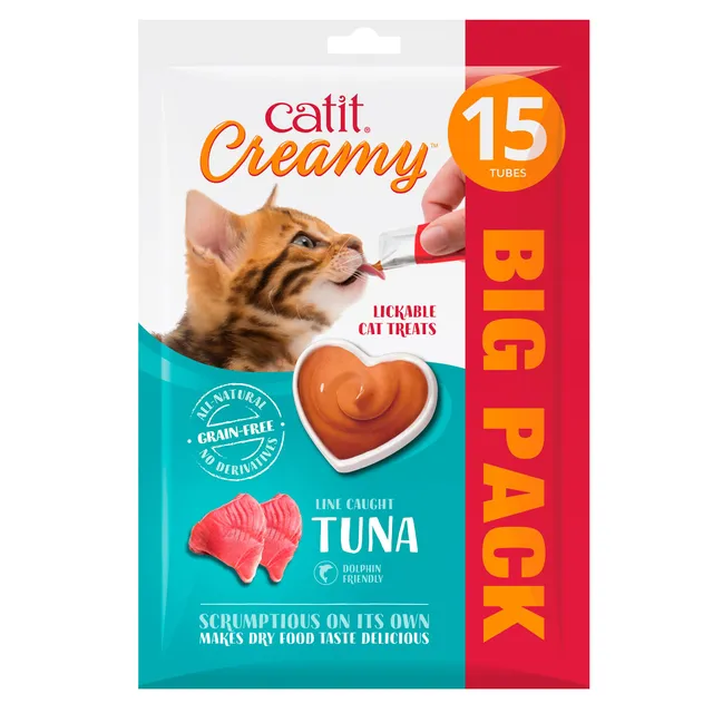 catit-creamy-leckpaste-thunfisch-f-r-katzen-15-x-10-g image 1