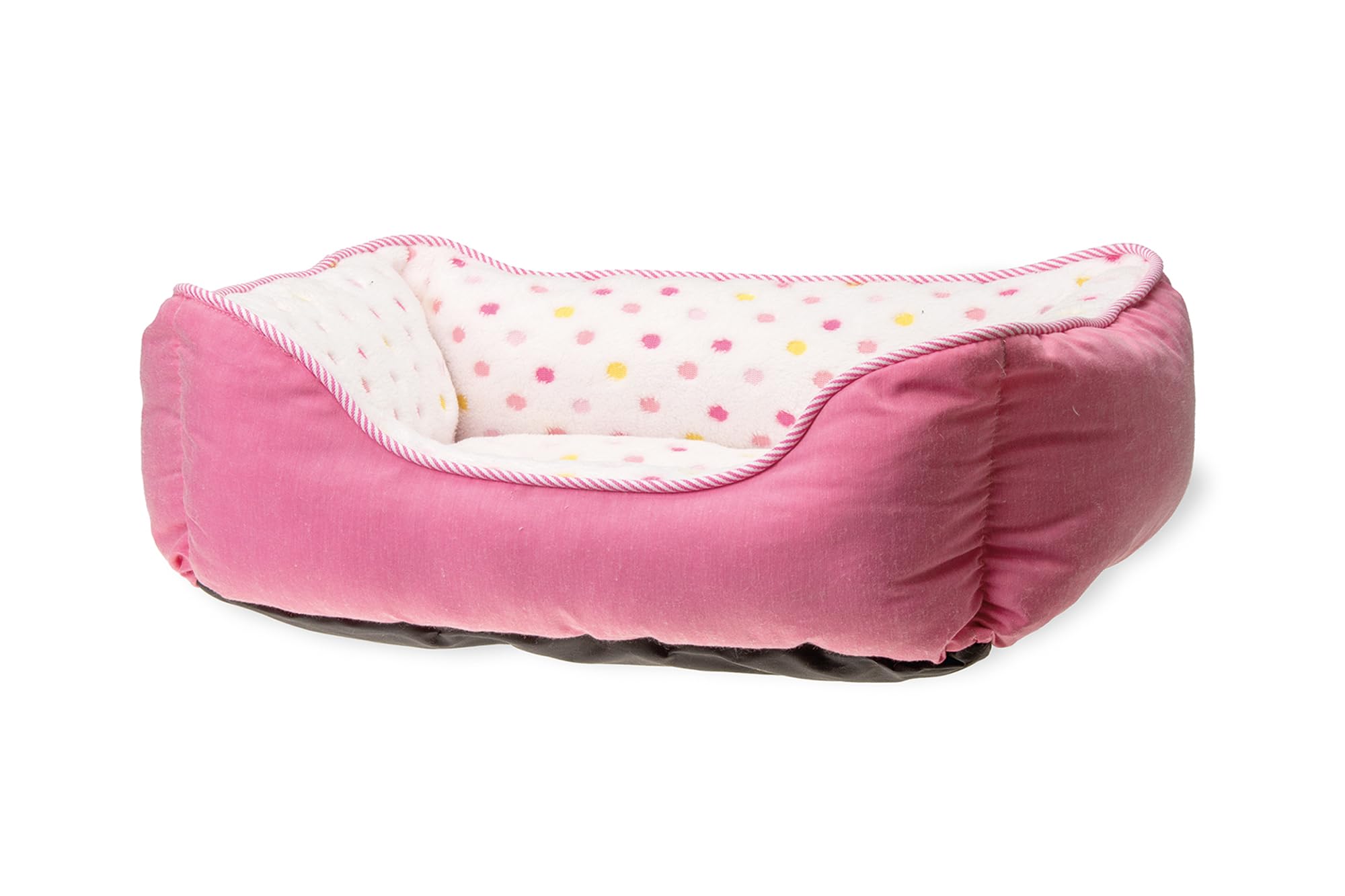 karlie-katzenbett-dot-47-x-39-cm-grau-blau-pl-sch-mit-einstieg image 4