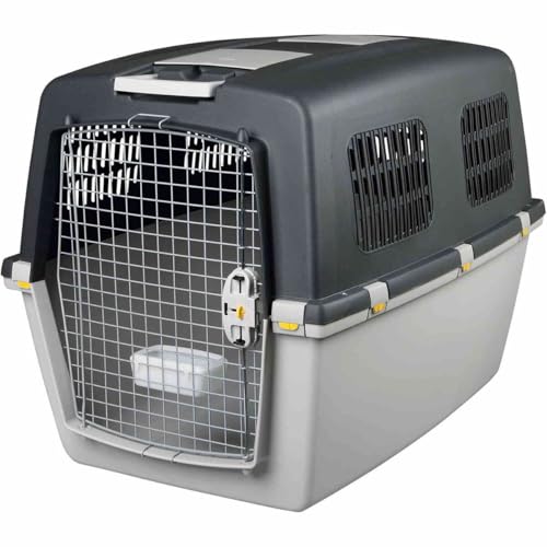 kerbl-gulliver-7-iata-transportbox-102-x-72-x-76-cm-mit-metallt-r-reisebox-f-r-g image 3