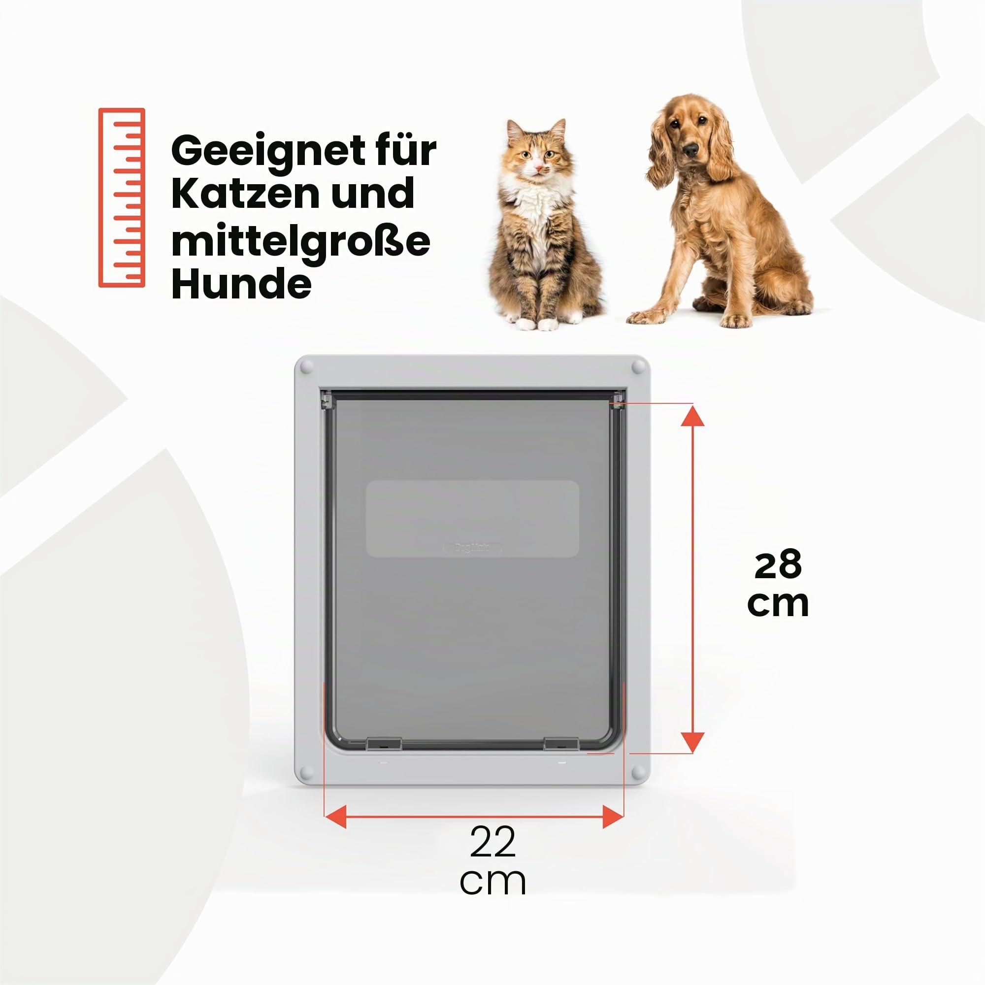 kerbl-dog-mate-215-verschlie-bare-hundeklappe-f-r-mittelgro-e-hunde-wei image 4