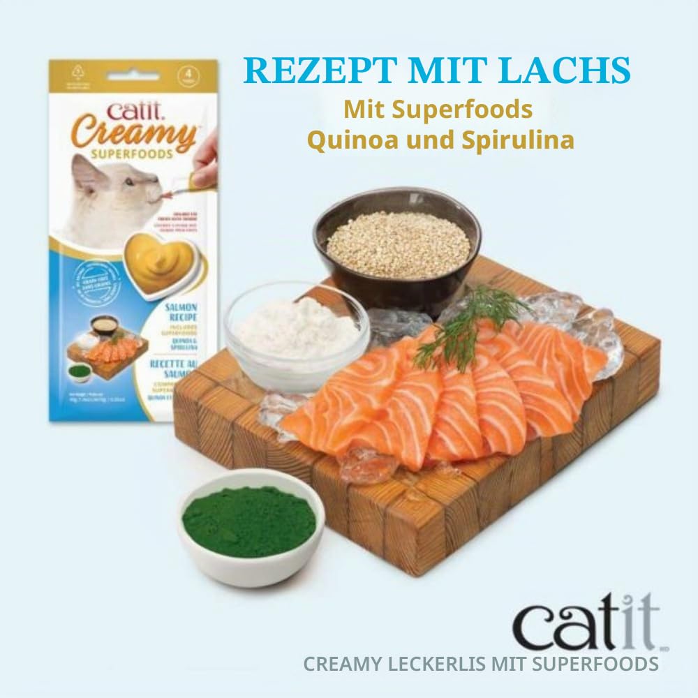 catit-creamy-superfood-leckpaste-multipack-8-x-10-g-huhn-lamm-lachs-thunfisch image 5