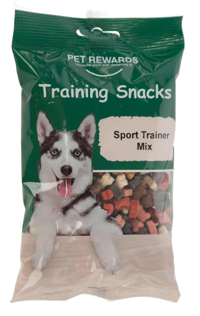 kerbl-sport-trainer-mix-200-g-trainingsleckerli-mit-huhn-lamm-pansen-und-lachs image 1