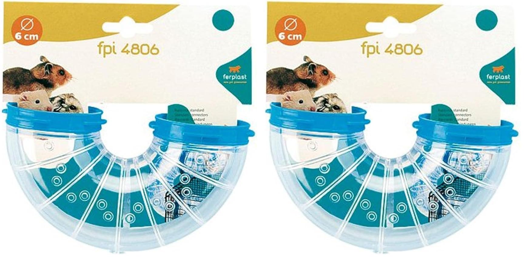ferplast-u-turn-fpi-4806-r-hre-bogen-f-r-hamsterk-fige-transparent image 2