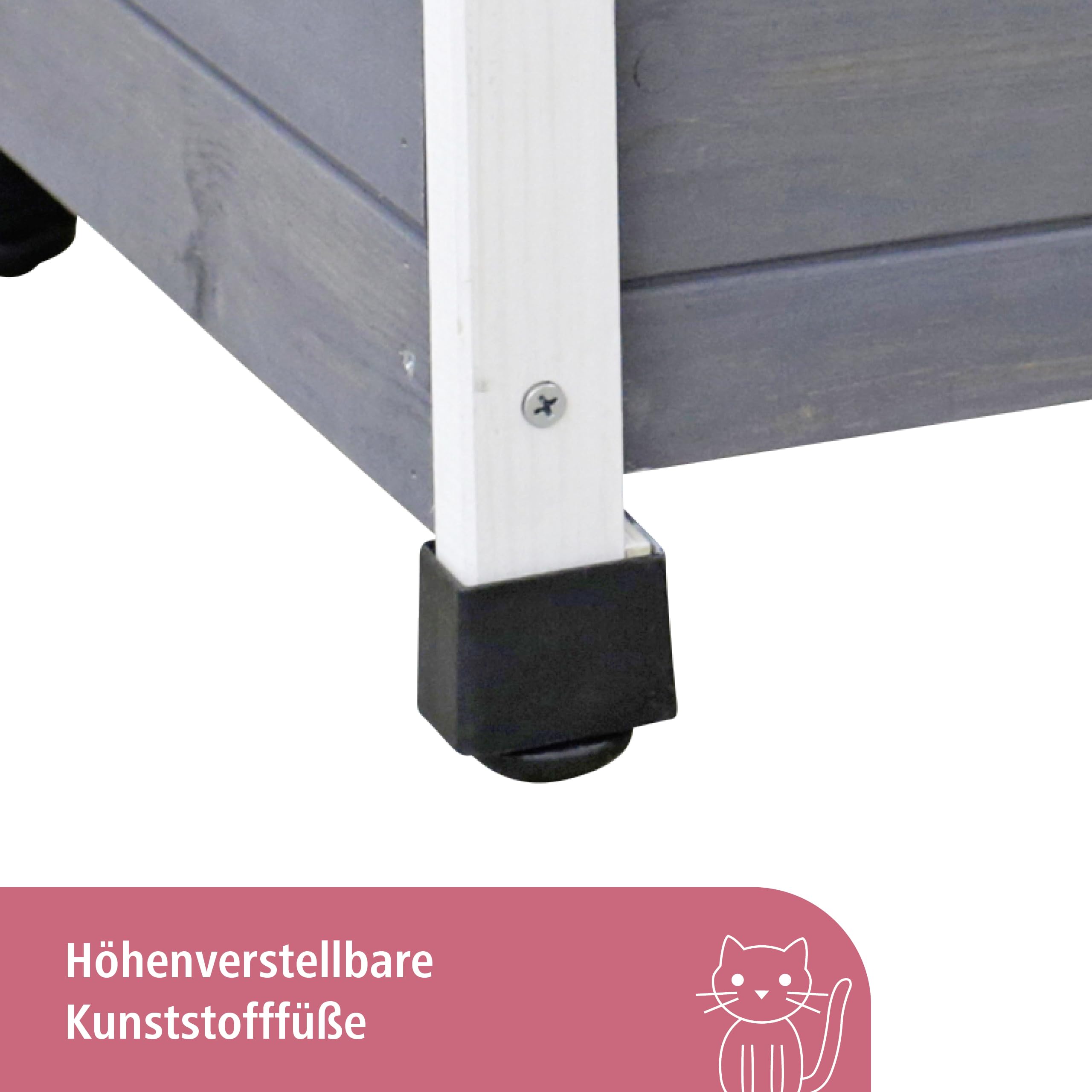 kerbl-pet-katzenhaus-rustica-grau-wei-57x45x42-cm-vollholz-mit-schwingt-r image 5